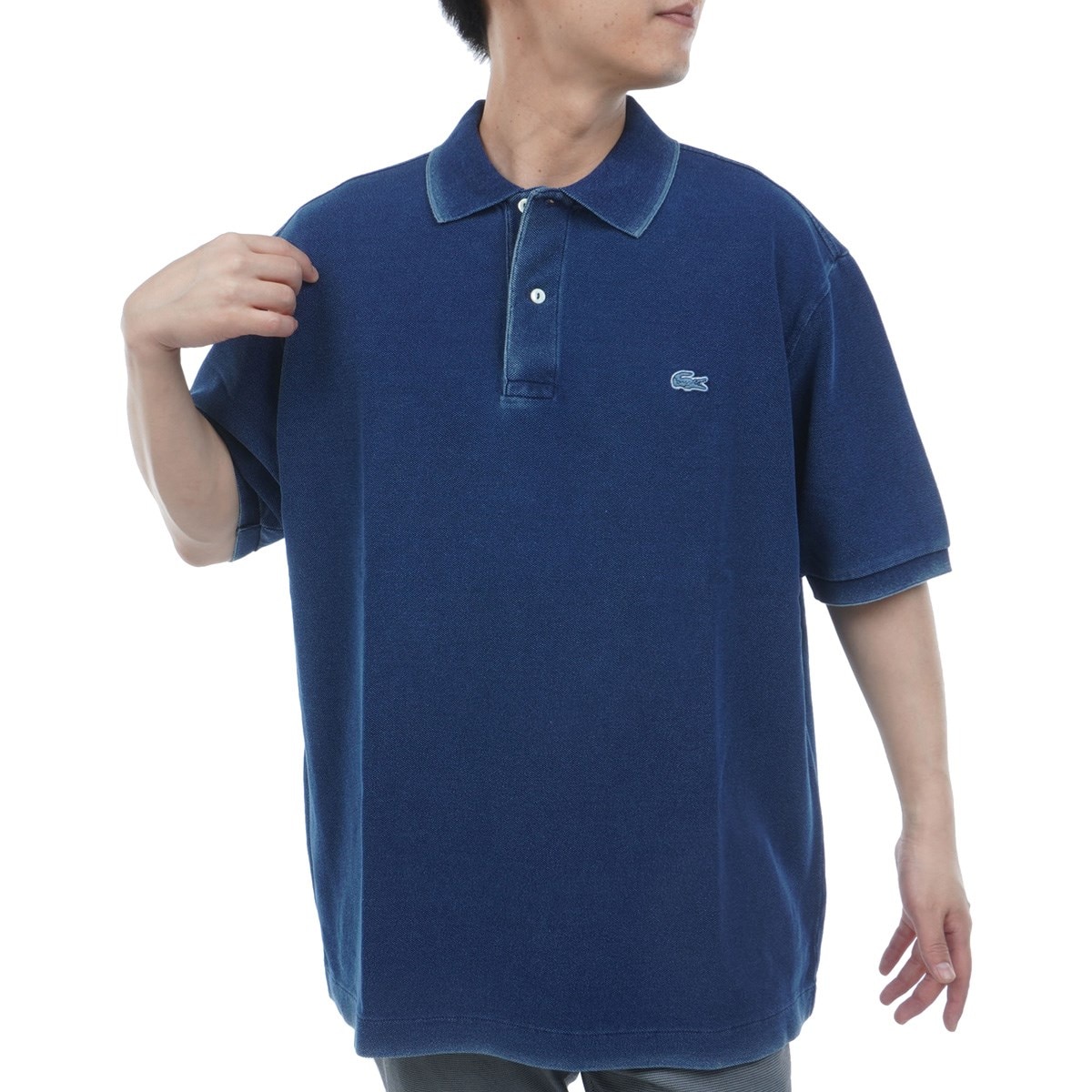 デニムライク 半袖ポロシャツ(半袖シャツ・ポロシャツ)|LACOSTE