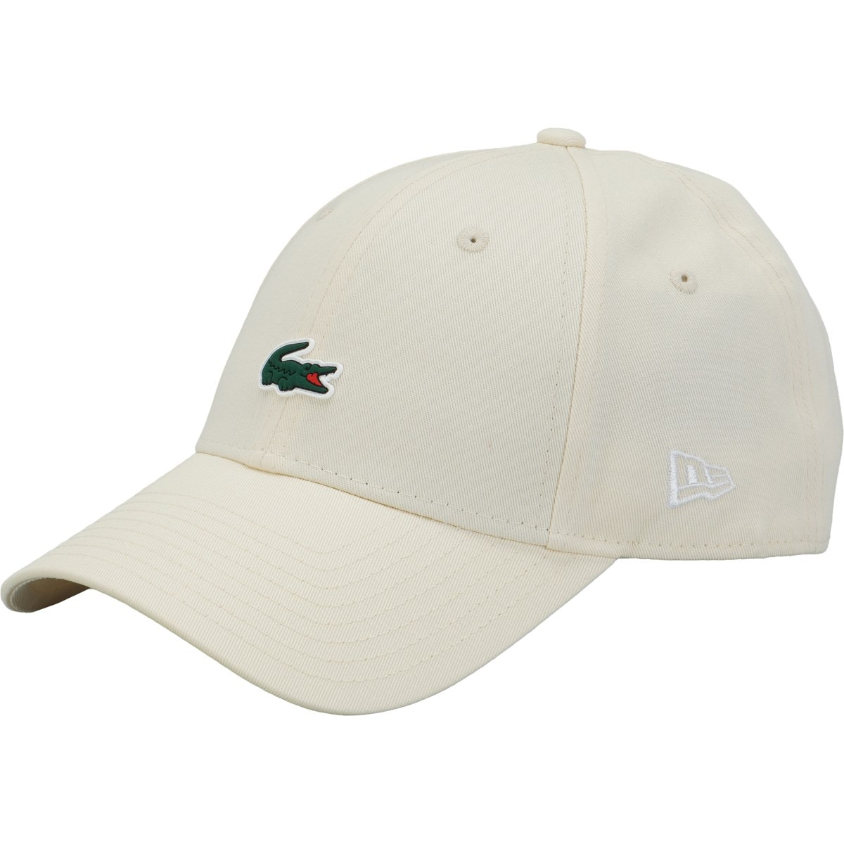 LACOSTE ゴルフキャップ ホワイト LACOSTE×NEW ERA 9FORTY ゴルフキャップ レディス(【女性】キャップ
