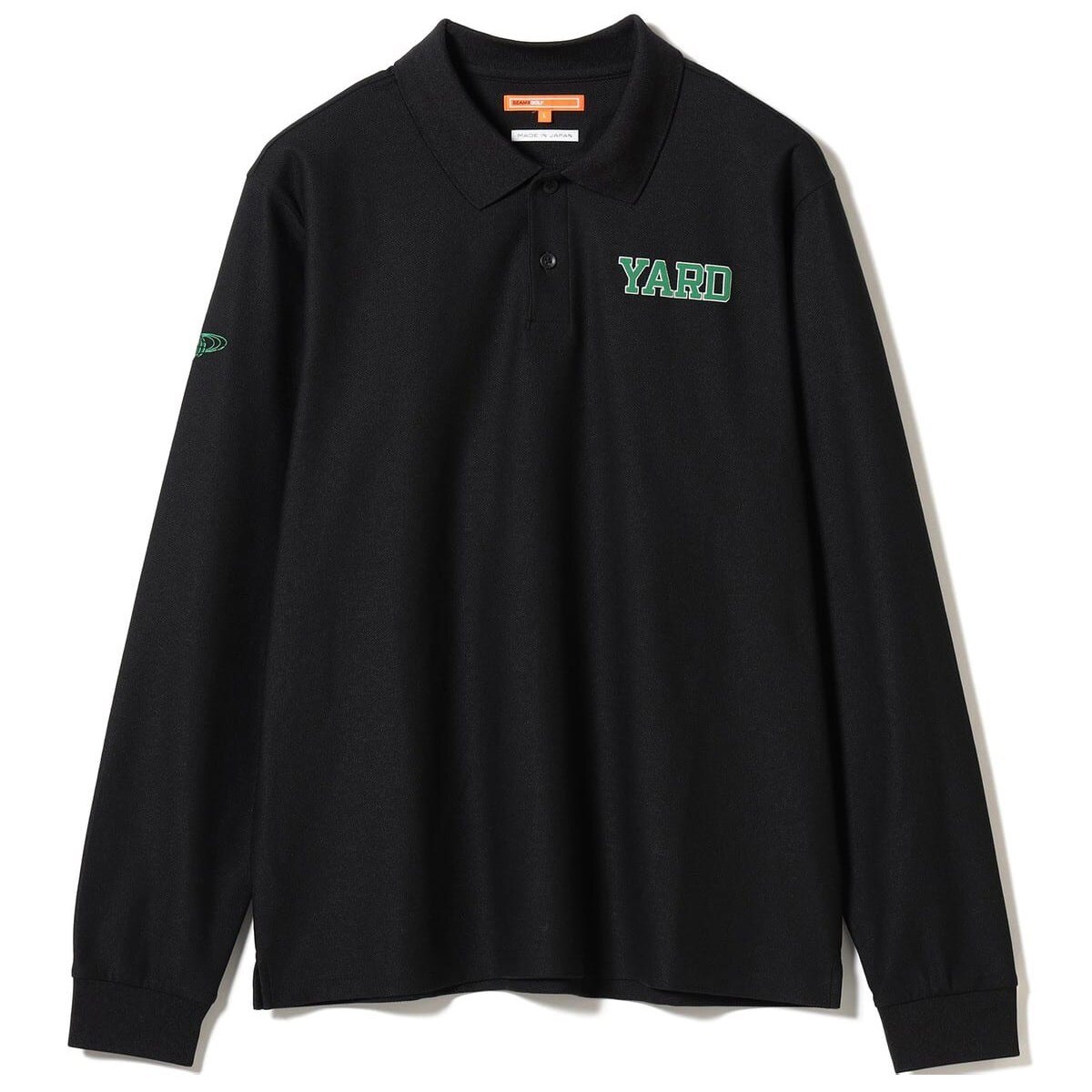 ORANGE LABEL YARD 鹿の子 ロングスリーブ ポロシャツ(長袖シャツ