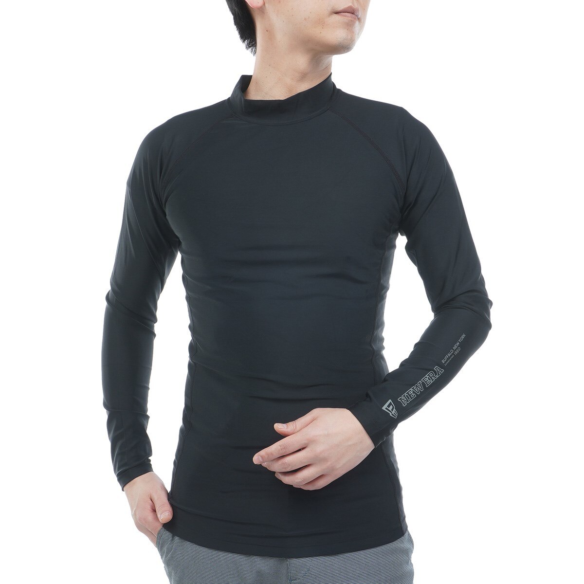 ストレッチ TGF ミッドモックネック長袖アンダーシャツ(【男性】機能