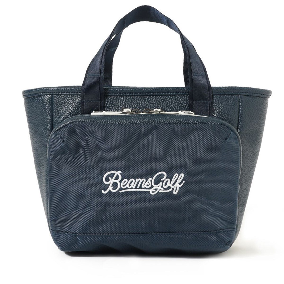 BEAMS GOLF カードバッグ 保冷付き ネイビー スクリプトロゴ ネイビー カートバッグ(保温・保冷)(ラウンドバッグ