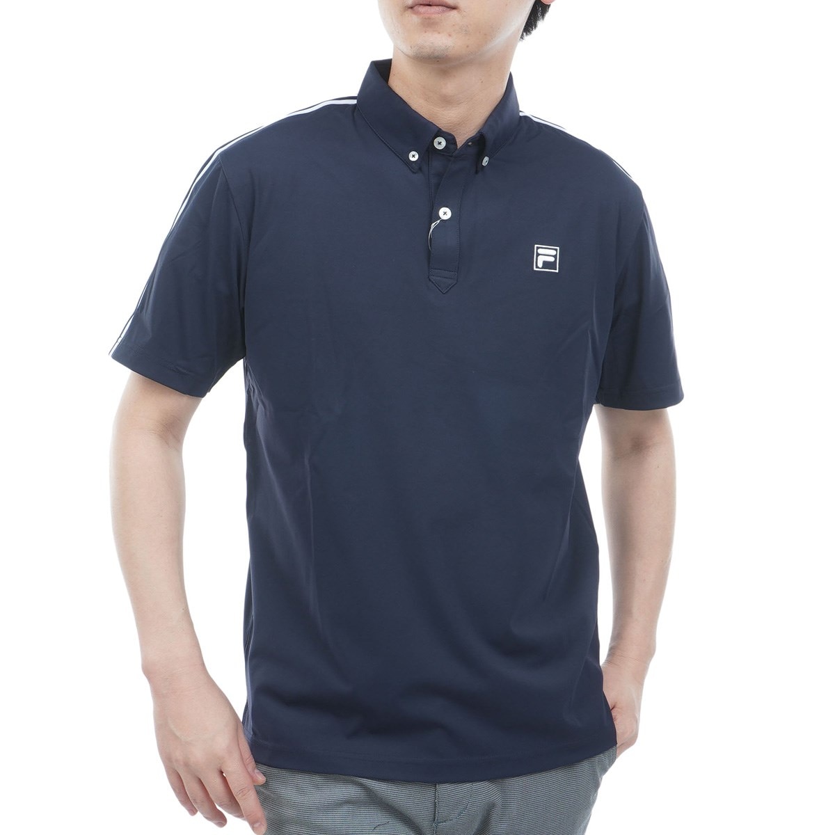 ゴルフFILAポロシャツ ストレッチスムース半袖ポロシャツ(半袖シャツ・ポロシャツ)|FILA