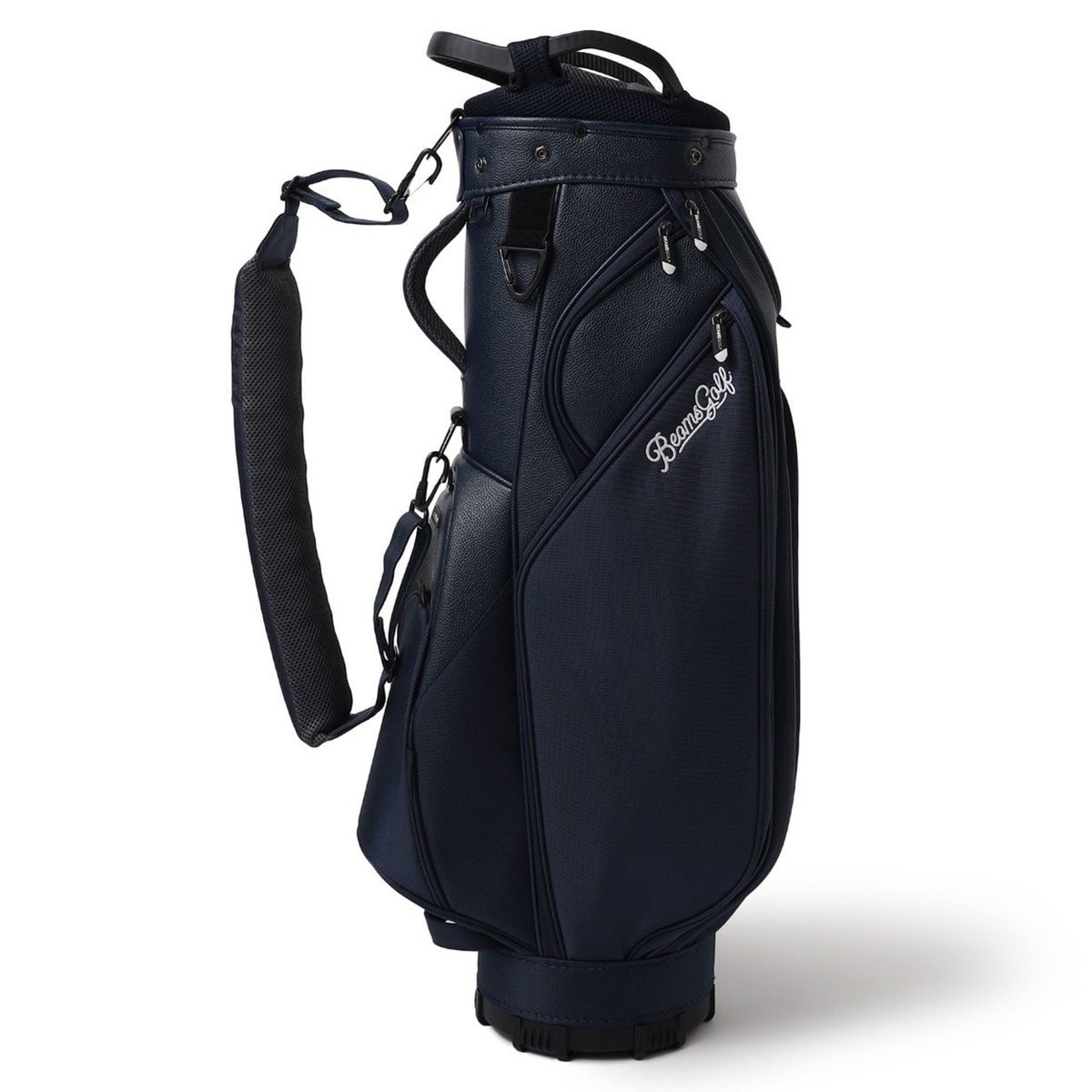 スクリプトロゴ ネイビー キャディバッグ(8.5インチ)(【男性】キャディ