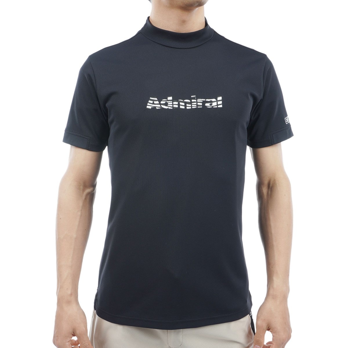 セール・アウトレット】ストレッチ ゼブラロゴ 半袖モックシャツ(半袖