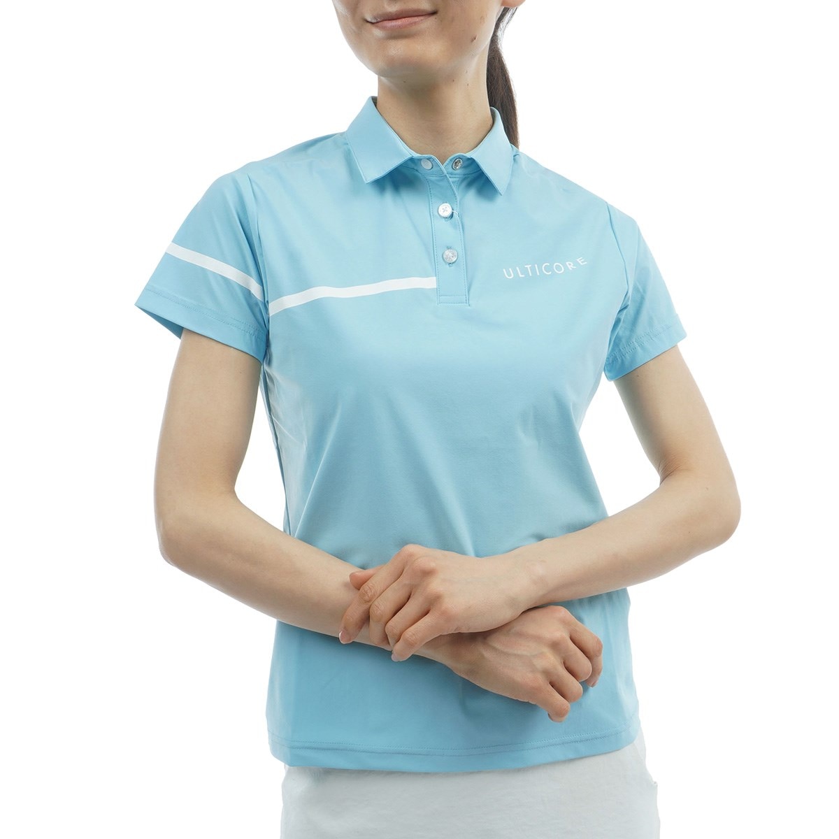 4Dimotion Fit Split ラグランスリーブ ストレッチ 半袖ポロシャツ