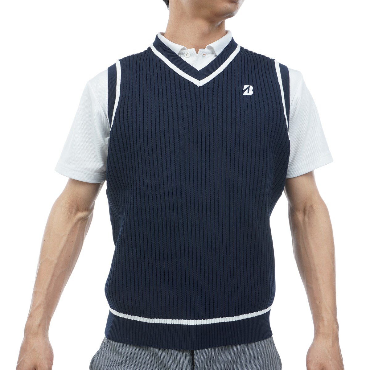 新品】FIDES GOLFV NECK KNIT VEST ニットベスト 【公式通販】