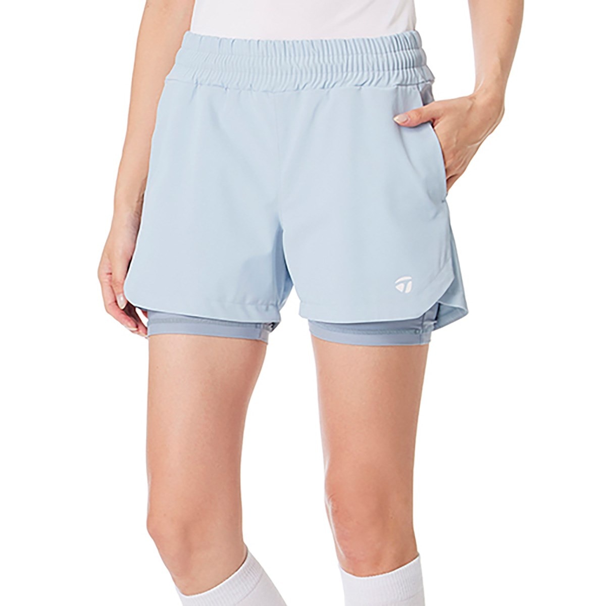 ストレッチ レイヤードショートパンツ レディス(ハーフパンツ)|Taylor
