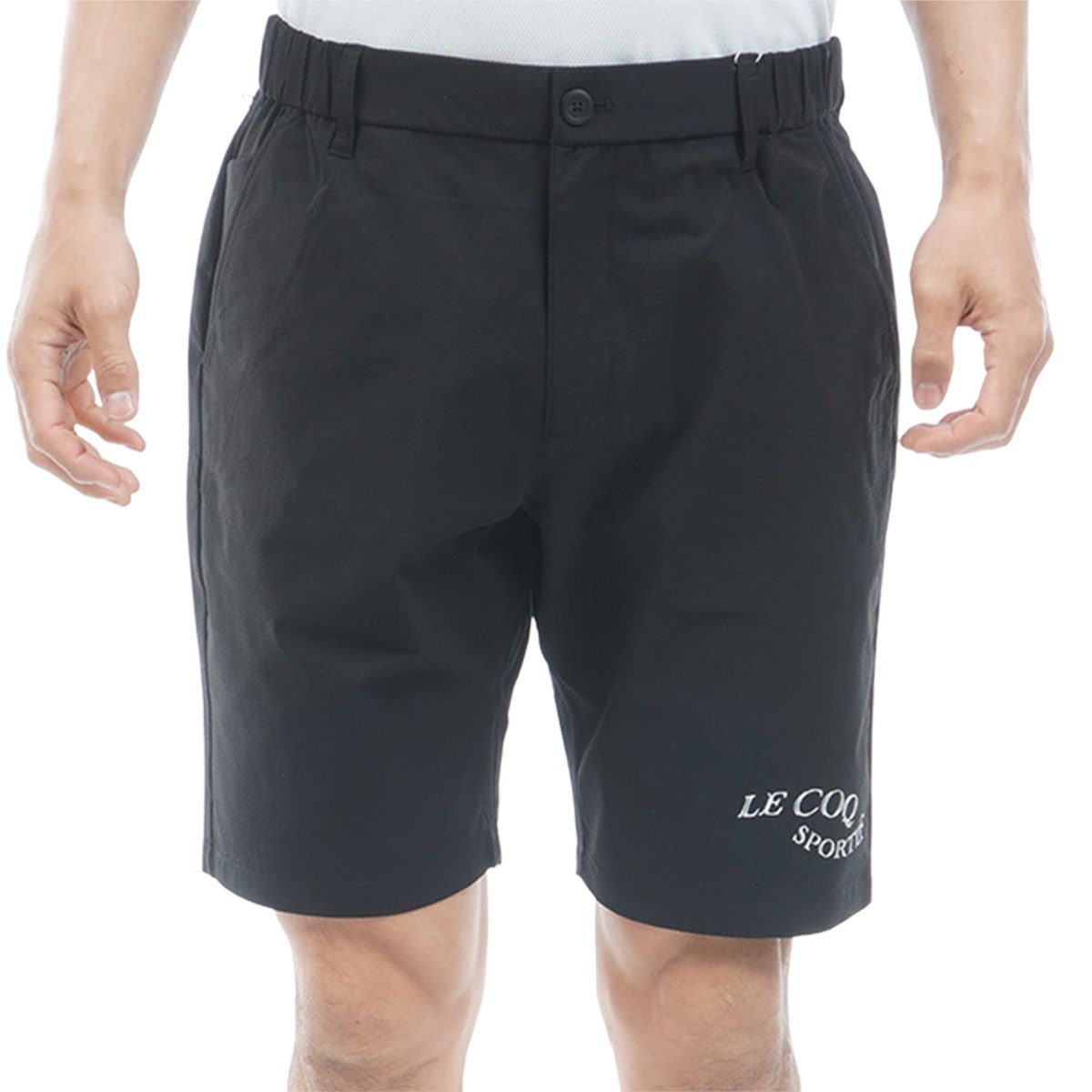 ランバンスポール　ホワイトショートパンツ LANVIN SPORT 神白ショートパンツ【Sunscreen NIR/吸汗速乾/ストレッチ