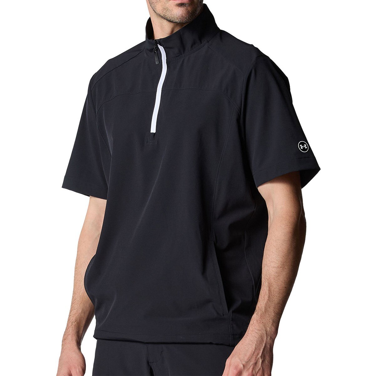 ストレッチ UAドライブ ウインド ショートスリーブ ジャケット