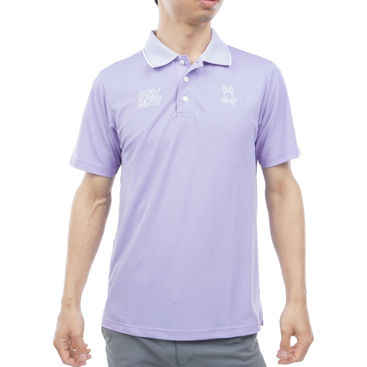 GOLF ライト鹿の子 ロゴ刺繍 半袖ポロシャツ(半袖シャツ・ポロシャツ