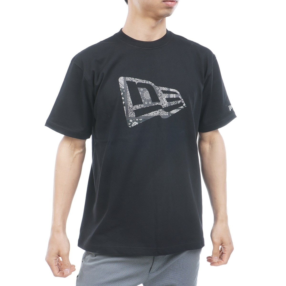 オリジナル ペイズリー フラッグ 半袖Tシャツ(半袖シャツ・ポロシャツ
