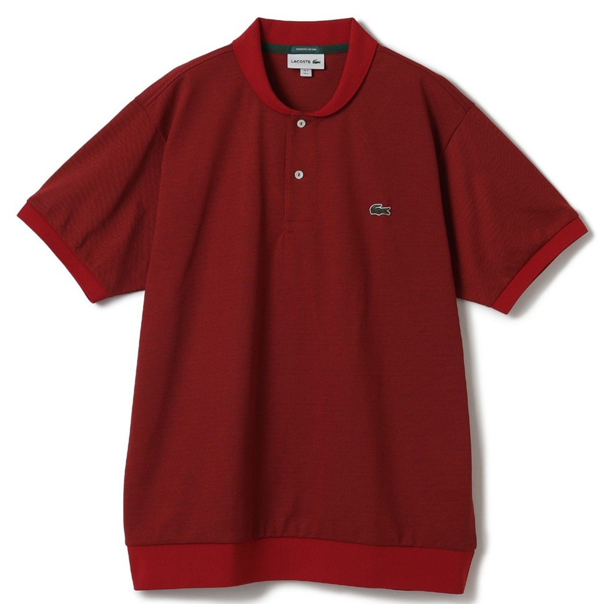 別注 LACOSTE ショールカラー ポロシャツ(半袖シャツ・ポロシャツ