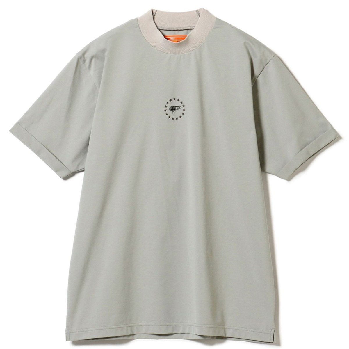 ORANGE LABEL シルバースターロゴ モックネックシャツ(半袖シャツ