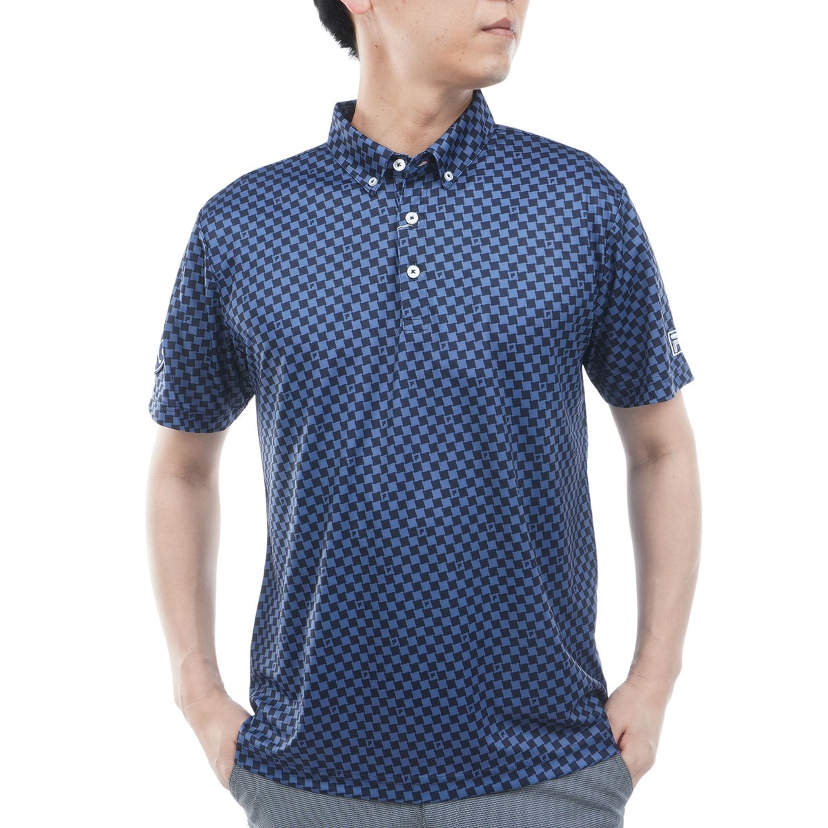 柄半袖ポロシャツ(半袖シャツ・ポロシャツ)|FILA GOLF(フィラ) 746644