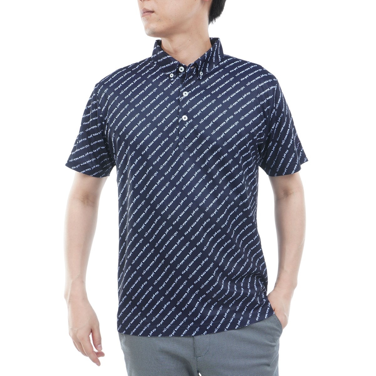 柄半袖ポロシャツ(半袖シャツ・ポロシャツ)|FILA GOLF(フィラ) 746650