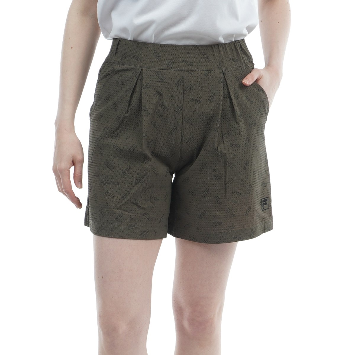 ストレッチ キュロットパンツ レディス(ハーフパンツ)|FILA GOLF