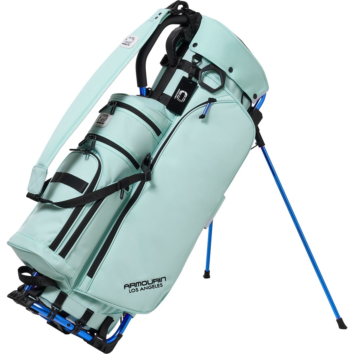 PRO MODEL 9.0 BLUE FRAME スタンドキャディバッグ(【男性】キャディ