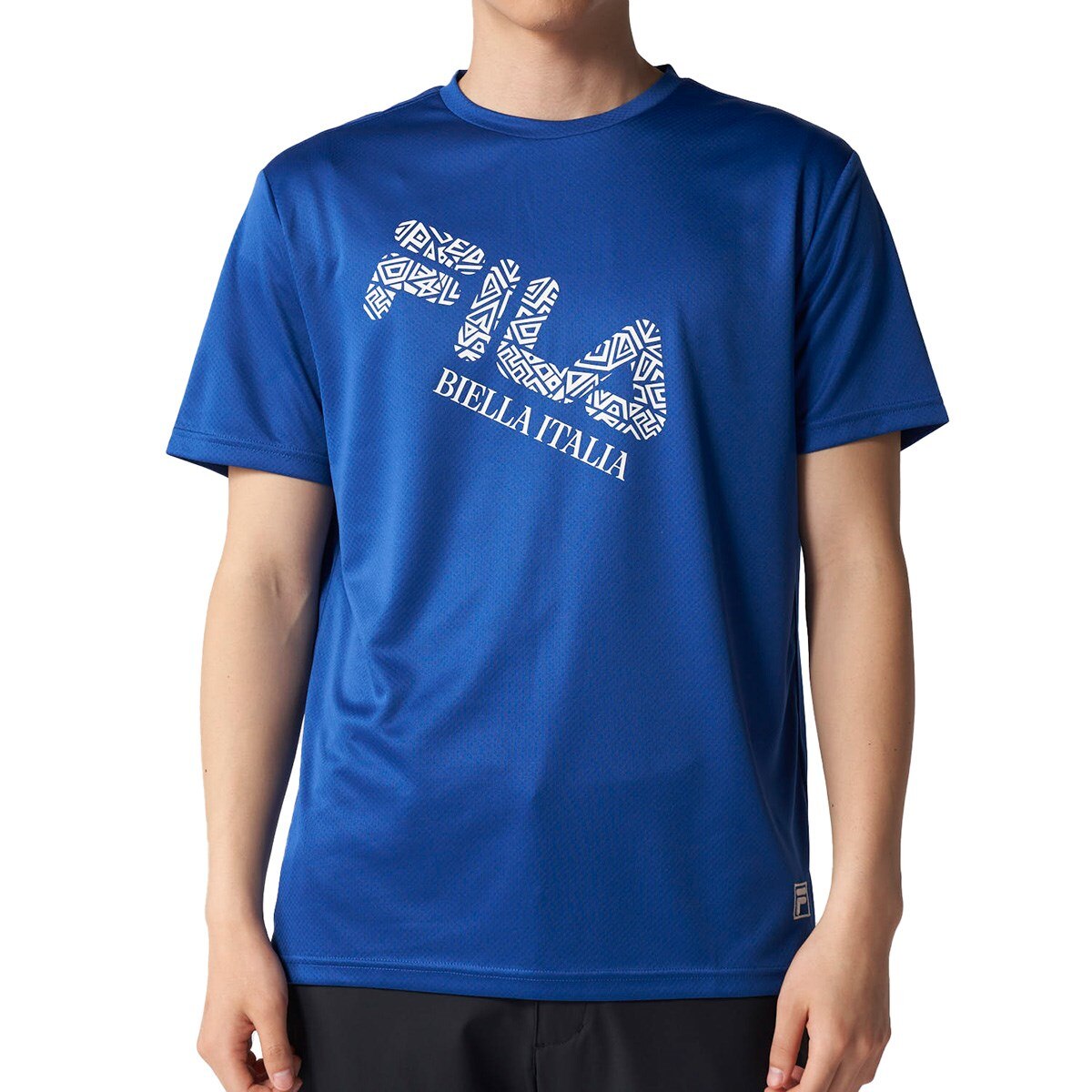 アウトレット】バイアスグラフィック ロゴ半袖Tシャツ(半袖シャツ