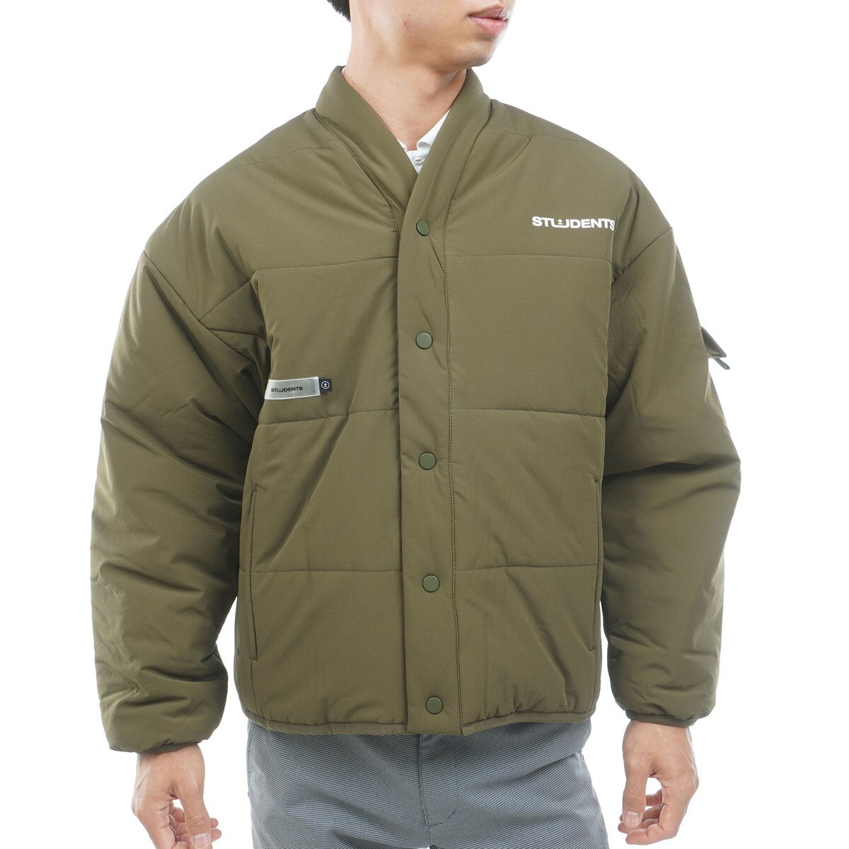 定価3.1万 M スチューデンツゴルフ アドエルム シェルジャケット ブルゾン スチューデンツゴルフ(Students Golf) アウター 特価品 通販｜GDO