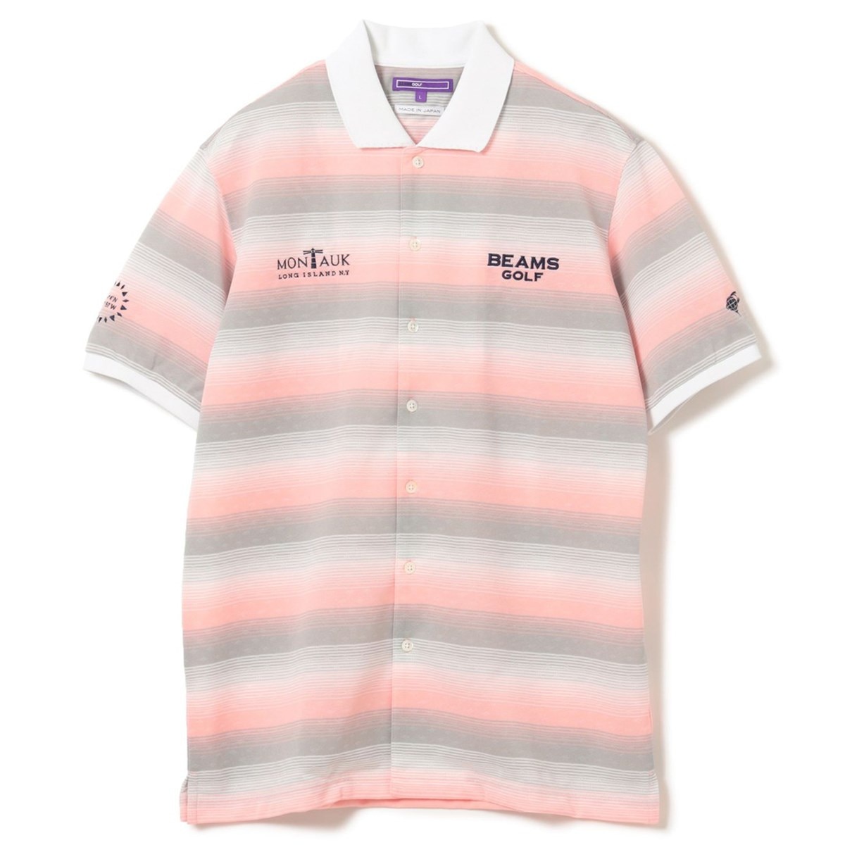 PURPLE LABEL MONTAUK ボーダー シャツ(半袖シャツ・ポロシャツ)|BEAMS