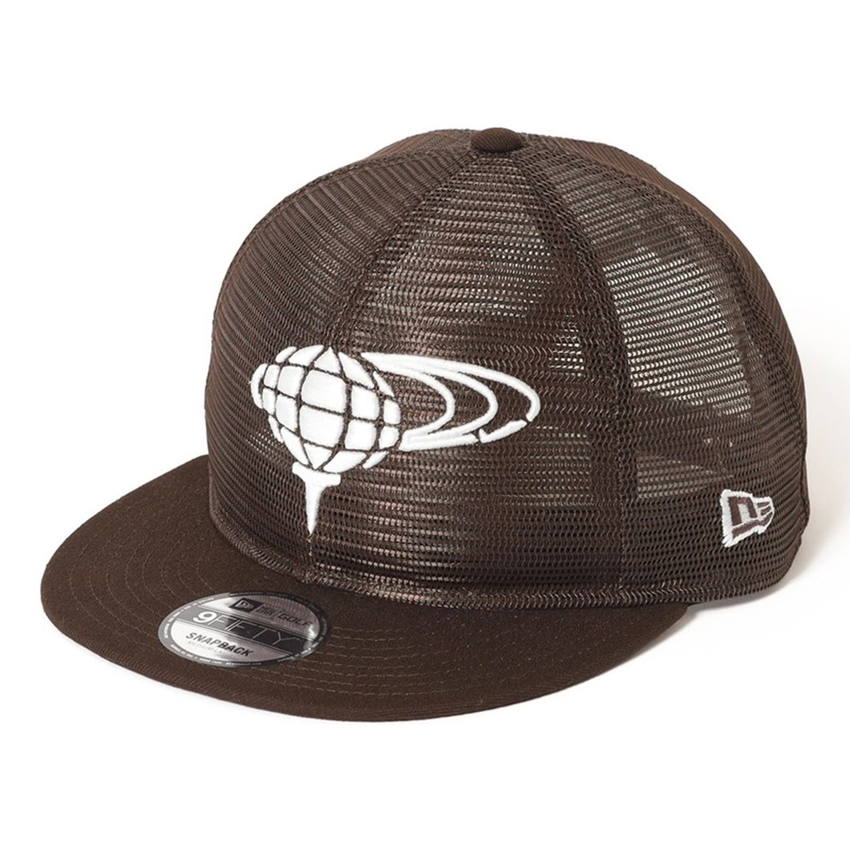 別注 NEW ERA 9FIFTY ビッグロゴ オールメッシュキャップ(【男性