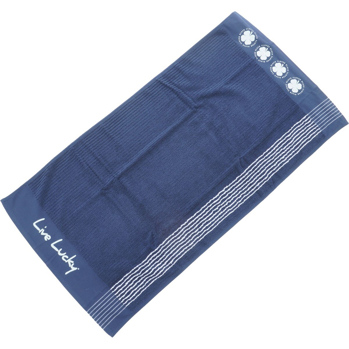 【新品】月追う彼方／ラストナイトダイブ・一寸先は・in the blue・タオル Live Lucky キャディタオル(タオル)|BLACK CLOVER(ブラック クローバー