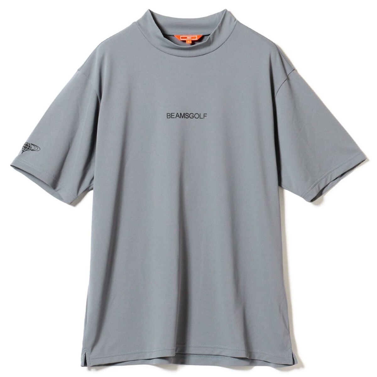 ORANGE LABEL バックプリント ロゴモックネックシャツ(半袖シャツ