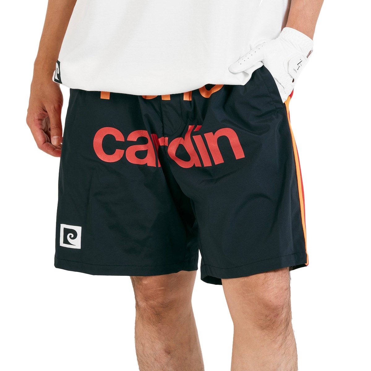 ストレッチ ロゴデザインショートパンツ(ハーフパンツ)|pierre cardin