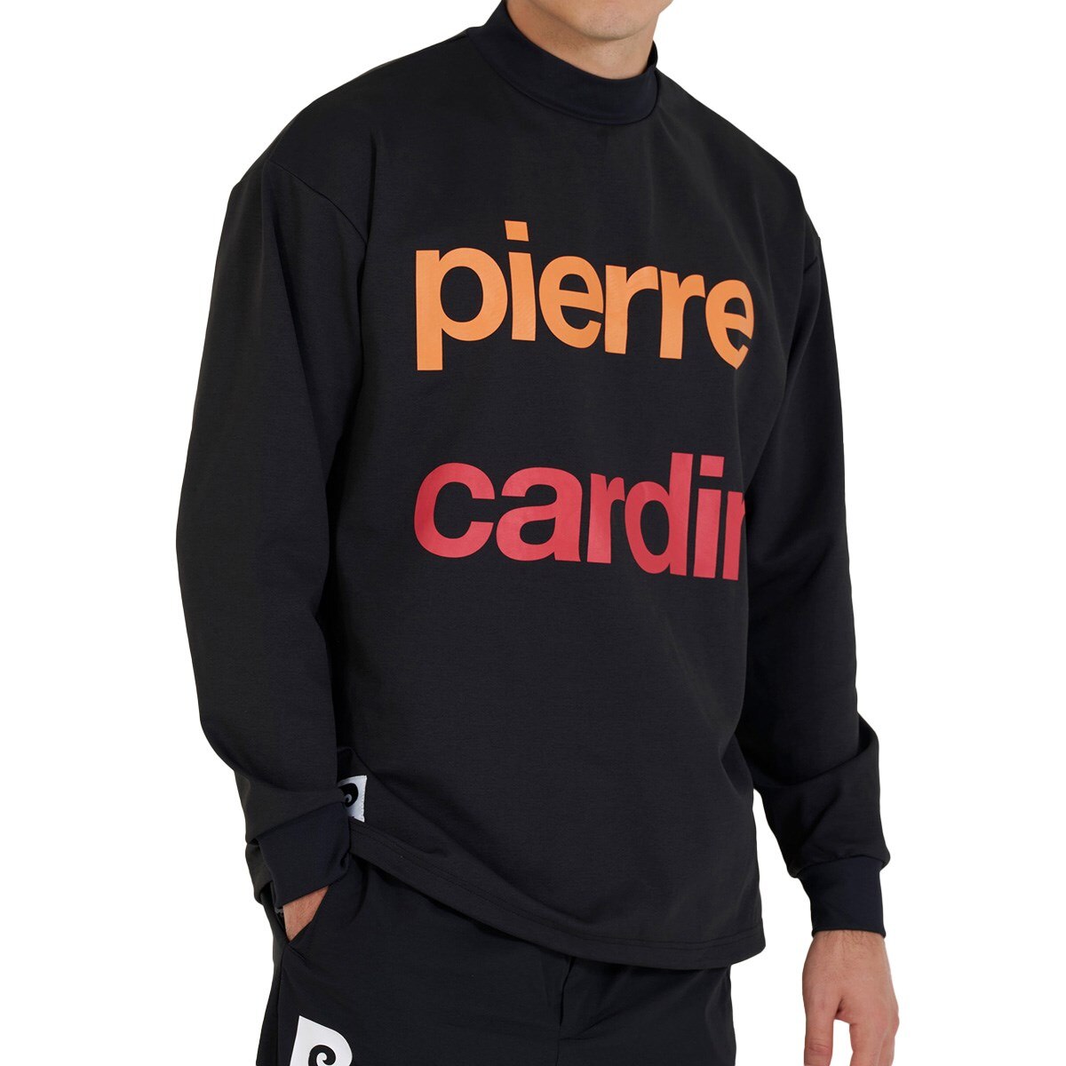 ピエールカルダンゴルフ モックネック ロゴ ホワイト 新品 pierre cardin golf(ピエールカルダンゴルフ) シャツ (ピエール
