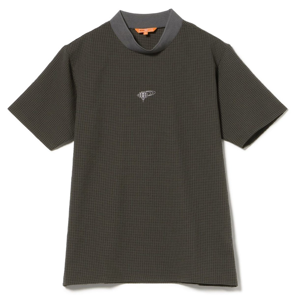 BEAMS GOLF ORANGE LABEL / リブロゴ モックネックシャツ ORANGE LABEL ドットエア(R)メッシュ モックネックシャツ(半袖シャツ
