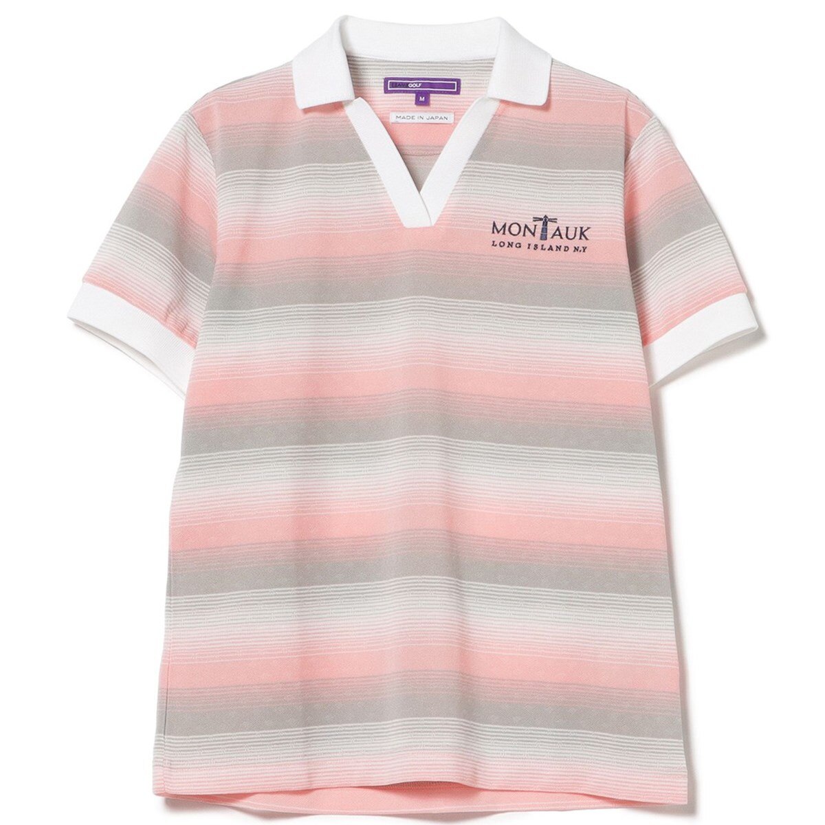 PURPLE LABEL MONTAUK スキッパー ポロシャツ レディス(半袖シャツ