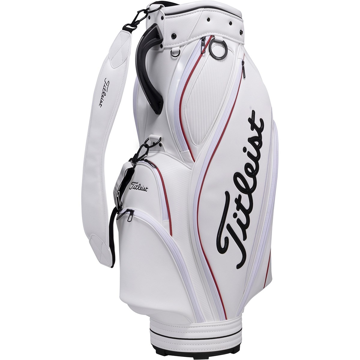 Titleist ホワイトキャディバッグ クラブ付き パフォーマンスJE キャディバッグ(【男性】キャディバッグ)|TITLEIST