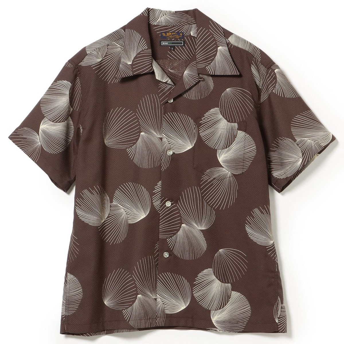 別注 SUN SURF DUKE'S SHELL アロハ ゴルフシャツ(半袖シャツ