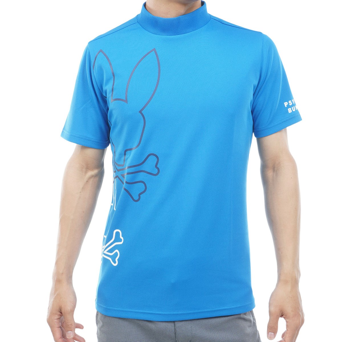 GOLF アウトライン2BUNNY ドライメッシュモックネック半袖Tシャツ(半袖