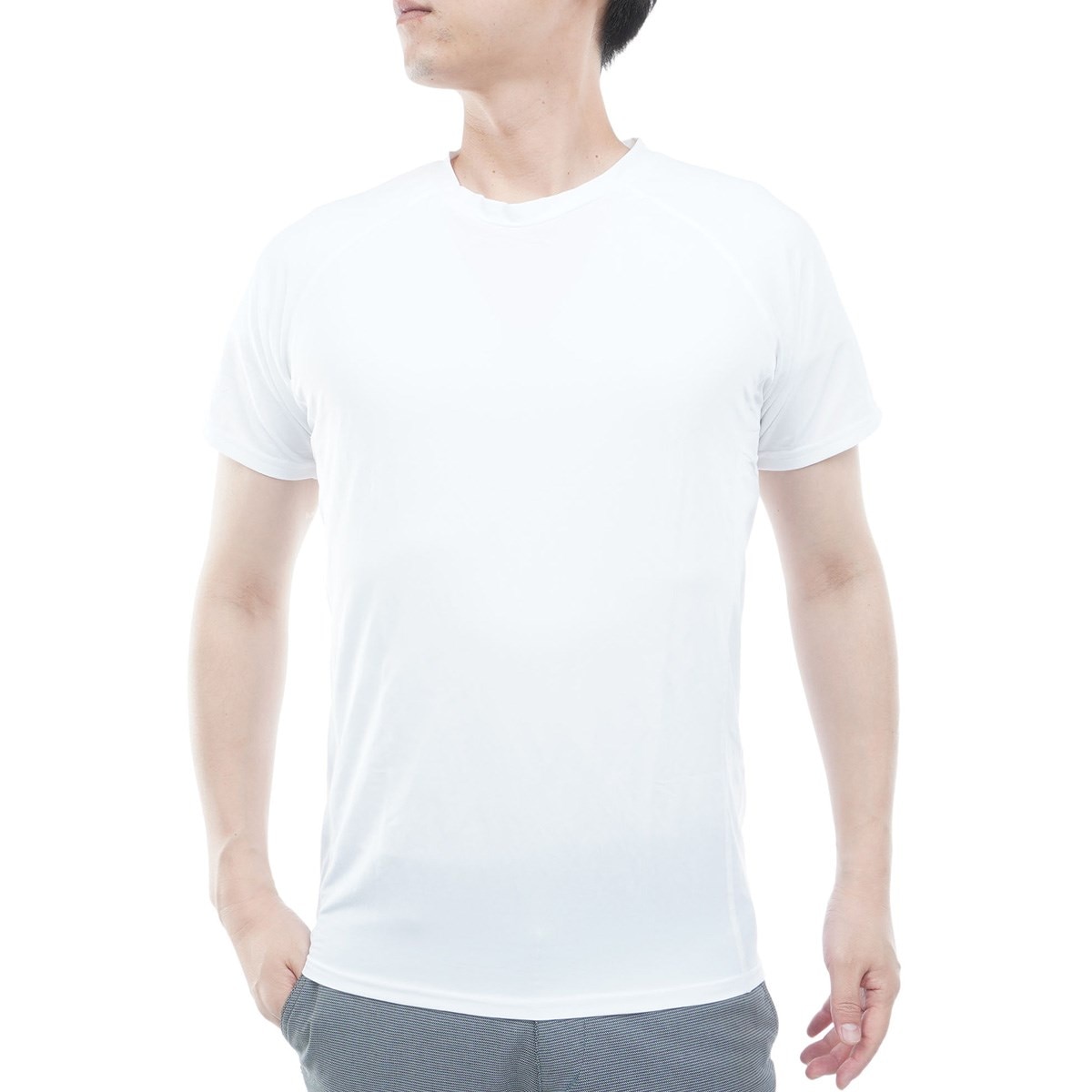 ストレッチ FREEZE TECH PERFORMANCE LINE クルーネック半袖インナー