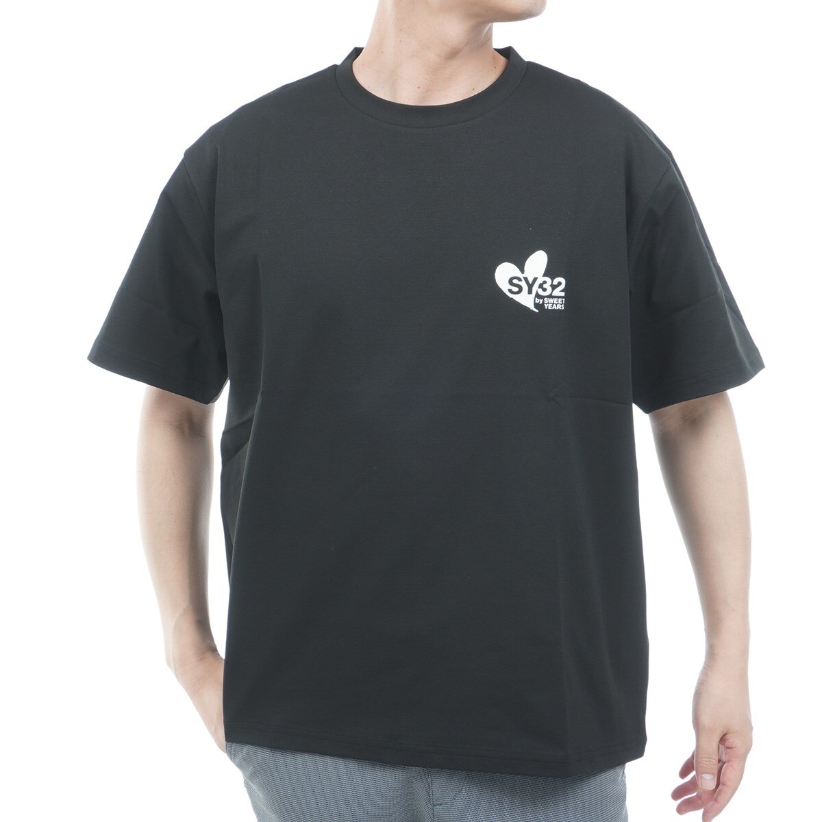 HEART MIX ロゴ半袖Tシャツ(半袖シャツ・ポロシャツ)|SY32 by SWEET