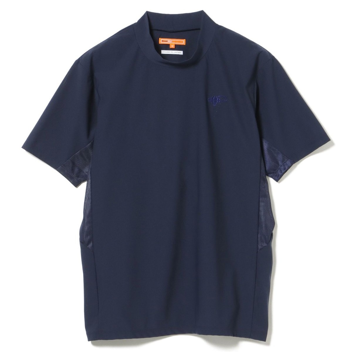 ORANGE LABEL フレックスドライ サイドメッシュ モックネックシャツ