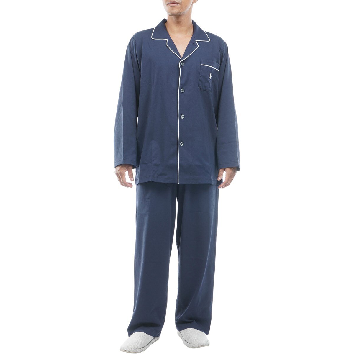 ジャージーニット長袖パジャマ 上下セット(【男性】その他福袋)|POLO