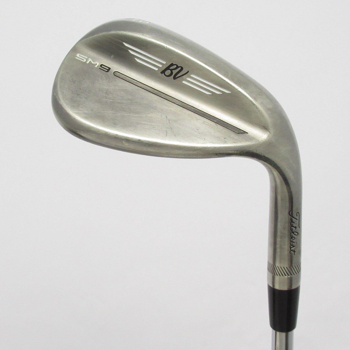 タイトリスト VOKEY SM9 58°/08°M ウェッジ 右用 中古 中古】Vokey SM9 BRASHED STEEL ウェッジ BV105 58-10 設定無 CD