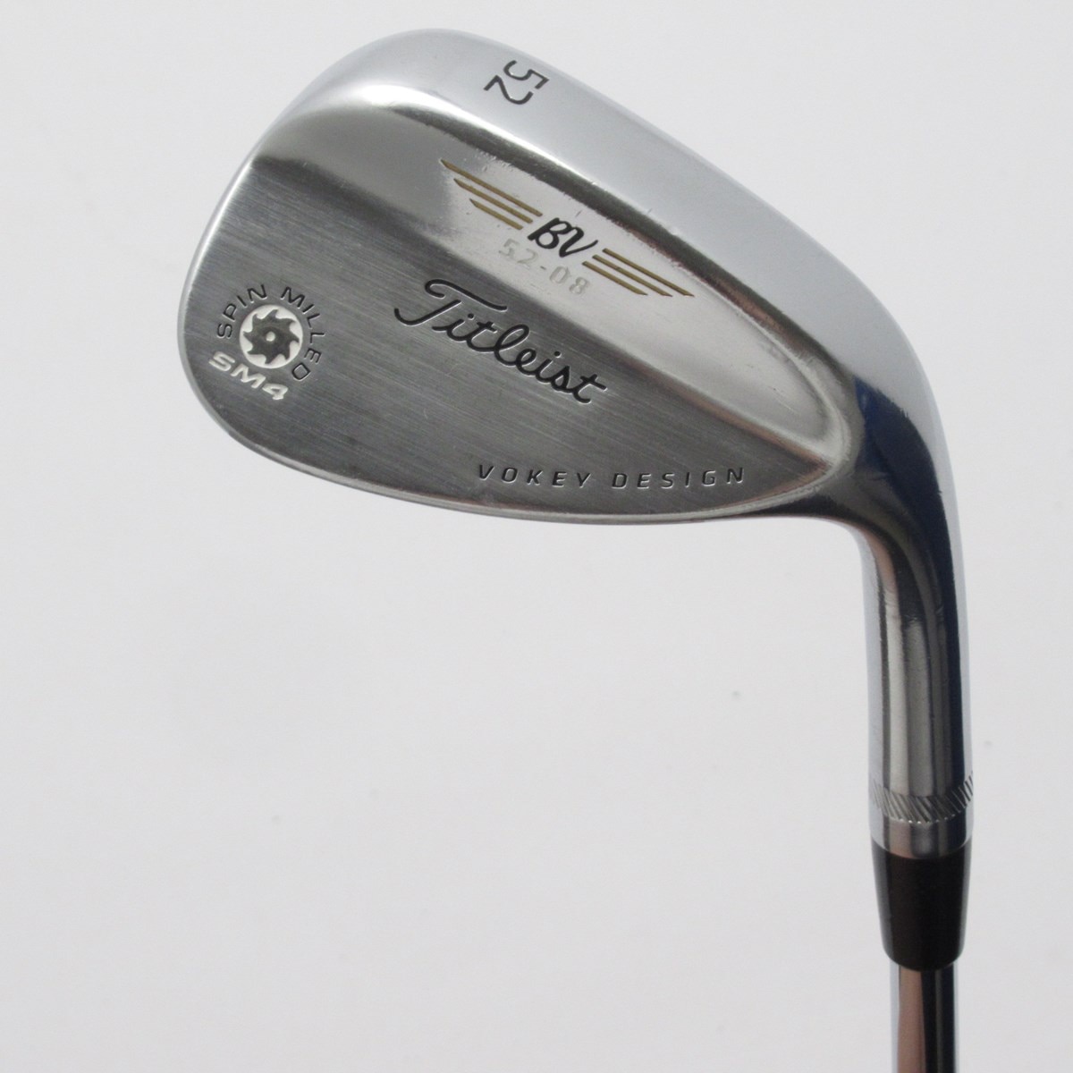 中古】Vokey SPINMILLED SM4 ツアークローム ウェッジ Dynamic Gold 52-08 S200 C(ウェッジ（単品）)|Vokey(タイトリスト)の通販  - GDOゴルフショップ(5002472749)