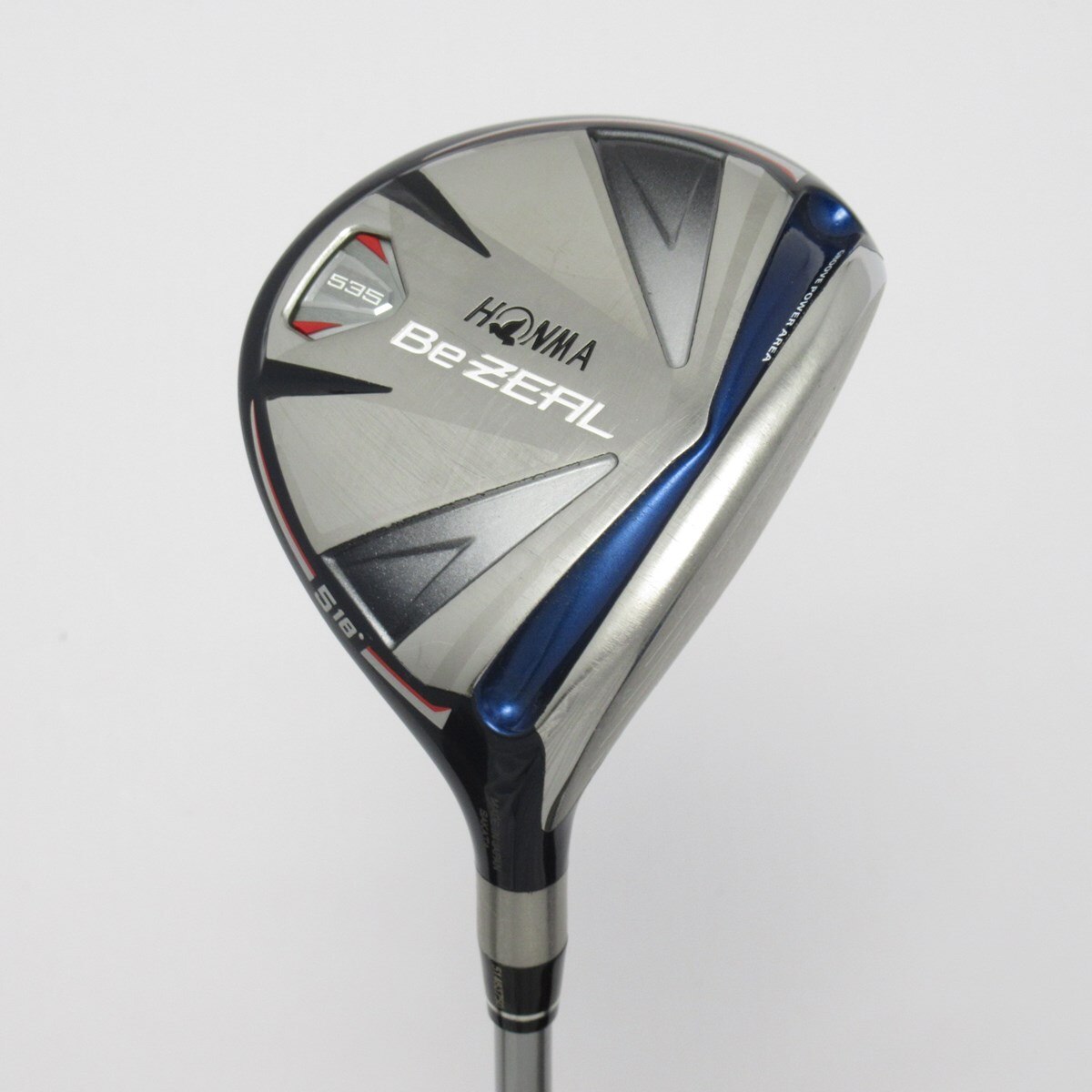 中古未使用 ホンマ Be ZEAL(ビジール) 525 フェアウェイ 2016 3W VIZARD for Be ZEAL[1885 中古[Bランク] フェアウェイウッド ホンマ ビジール Be ZEAL 525