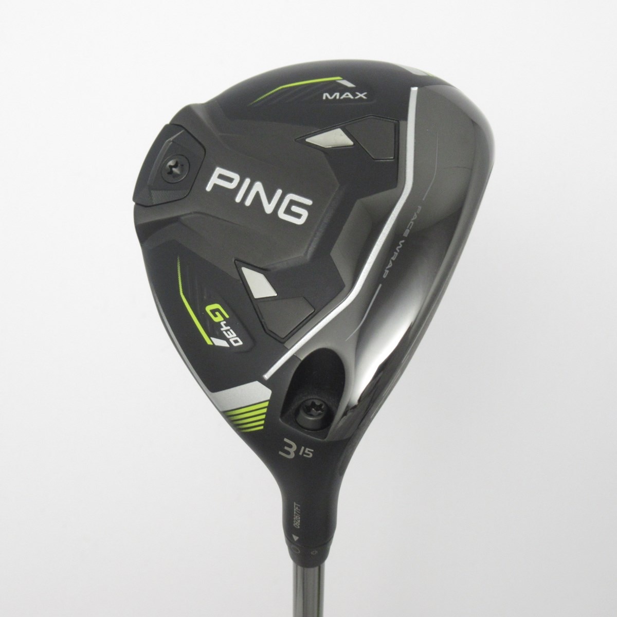 (中古品)PING G430 MAX 3W 15° ヘッド単体 カバー有 新品】PING G430 3W 15° ヘッド単体 ヘッドカバー 付き 中古