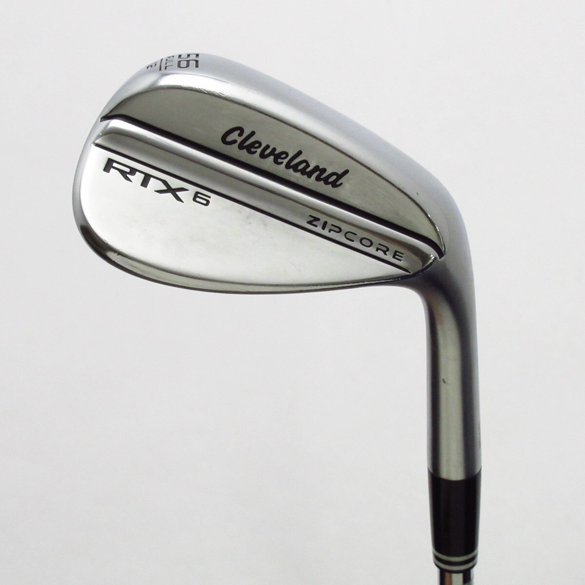 【新品同様】クリーブランド　ジップコア　RTX 6 58度ウェッジ　レフティ ウェットでもスピン性能が落ちない？クリーブランドが「RTX 6