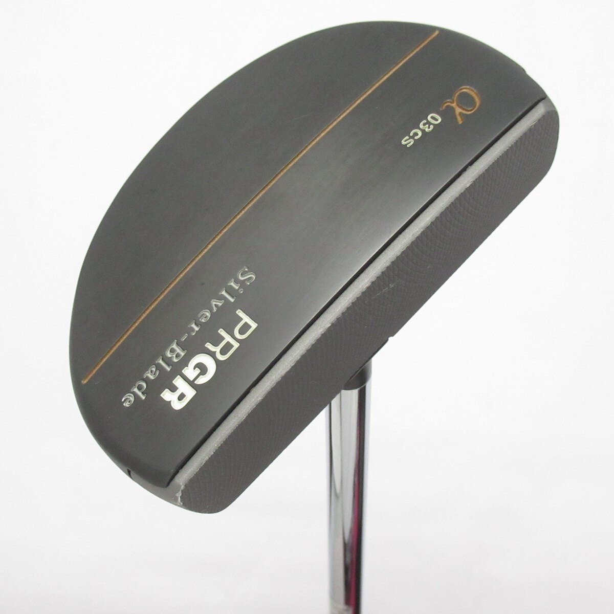 中古】シルバーブレードα03センターシャフト パター スチールシャフト 