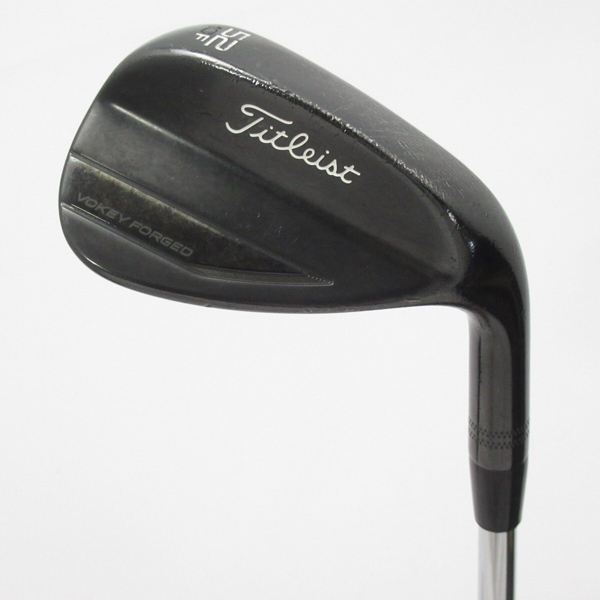 中古】ボーケイ フォージド ブラックPVD ウェッジ スチールシャフト 52
