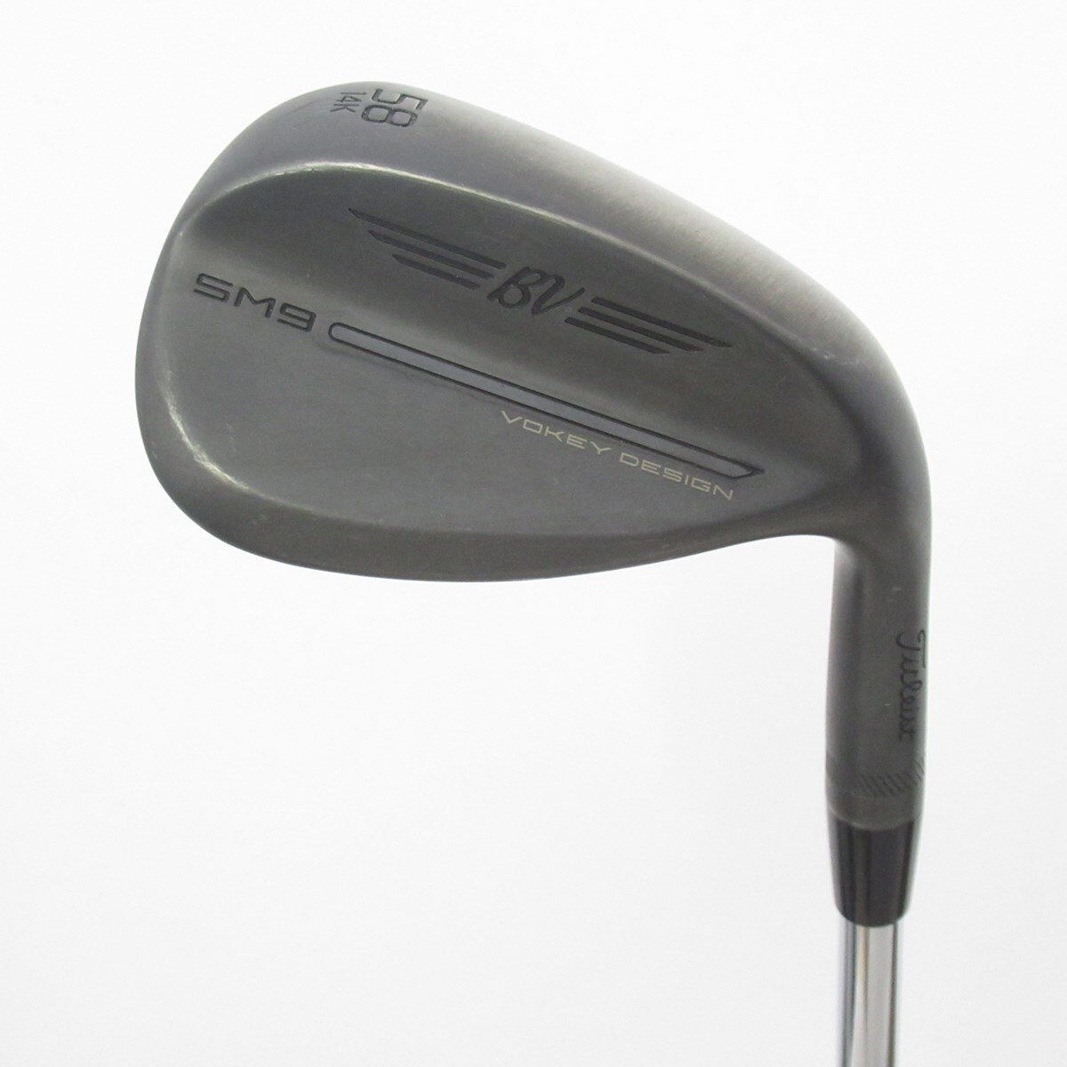 中古】Vokey SM9 JET BLACK ウェッジ BV105 58-14 WEDGE C