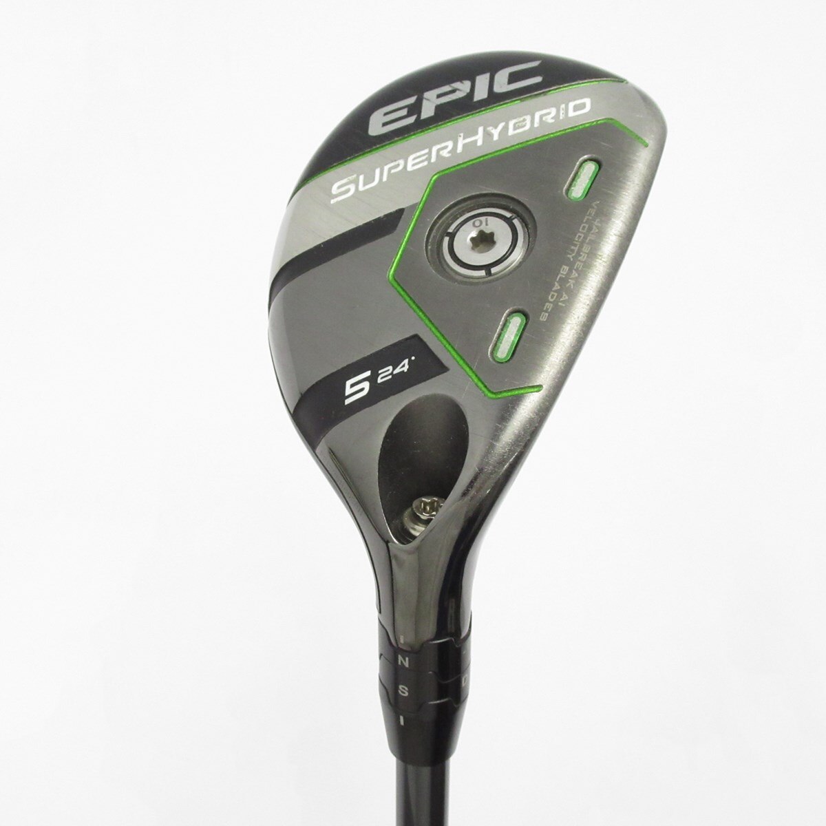 キャロウェイEPIC スーパーハイブリッド5U 24° SRシャフト