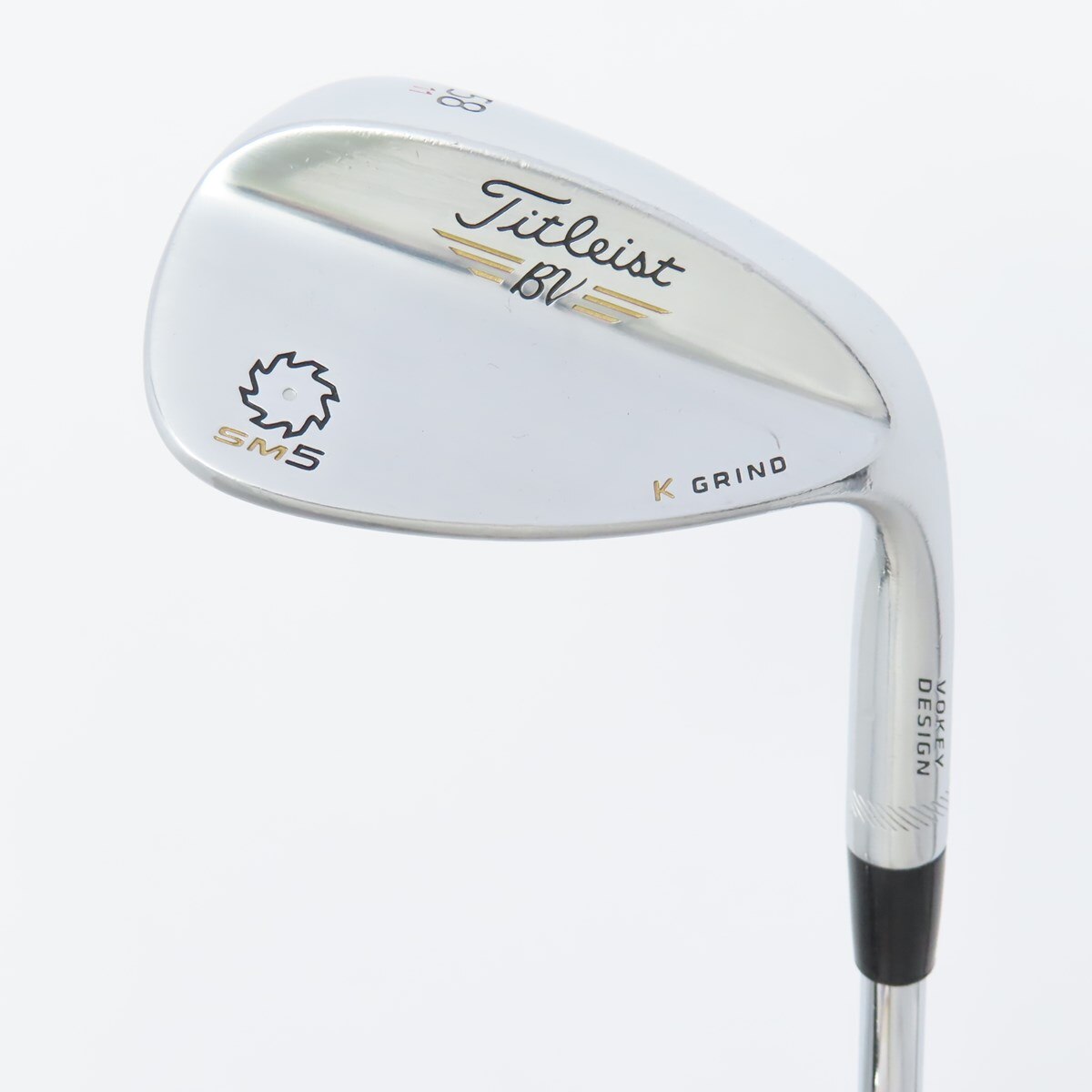 中古】Vokey SM5 ツアークローム K GRIND ウェッジ N.S.PRO