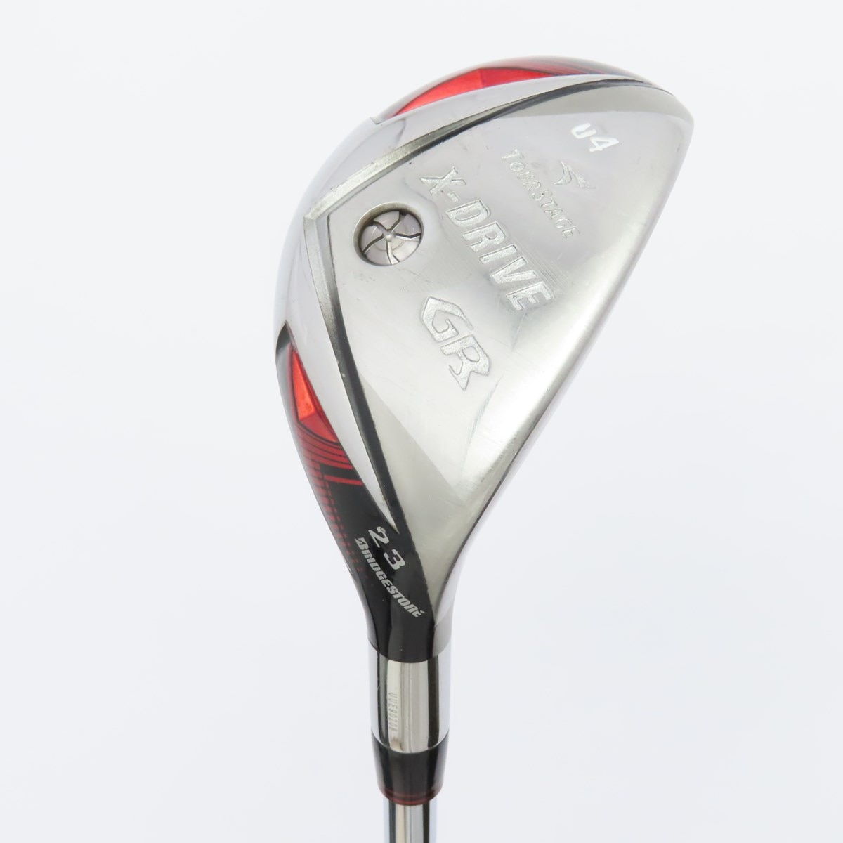 ブリヂストンユーティリティクラブ U4 中古】X-DRIVE GR(2010) ユーティリティ スチールシャフト 23 判別不能