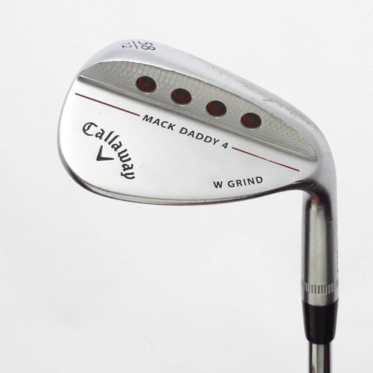中古】MACK DADDY4 ウェッジ スチールシャフト 58-12 S D(ウェッジ